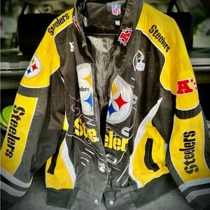 NFL Steelers Black and Yellow Jacket